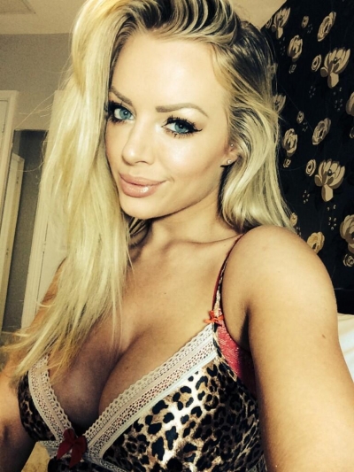 sexy blondie with big boobs