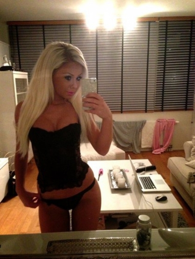 sexy blonde teen with big boobs