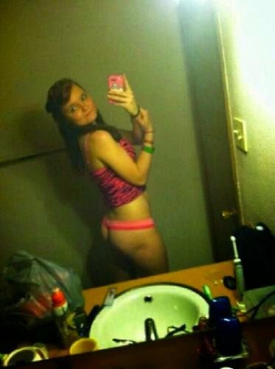 Lil pink thong