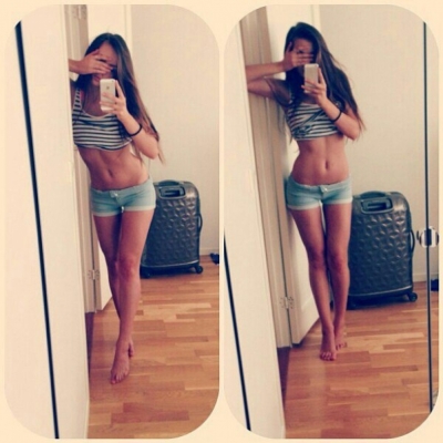 sexy teen with perfect body