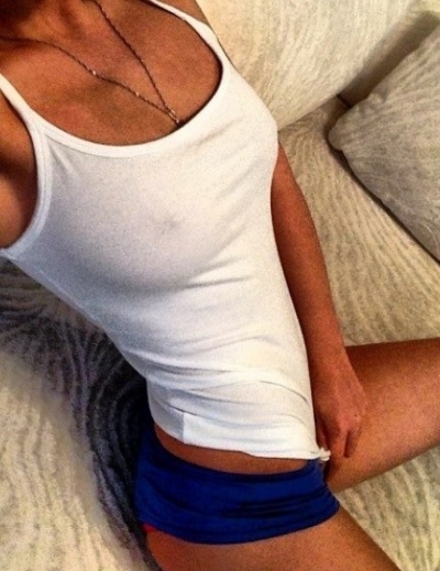 sexy blonde with big boobs