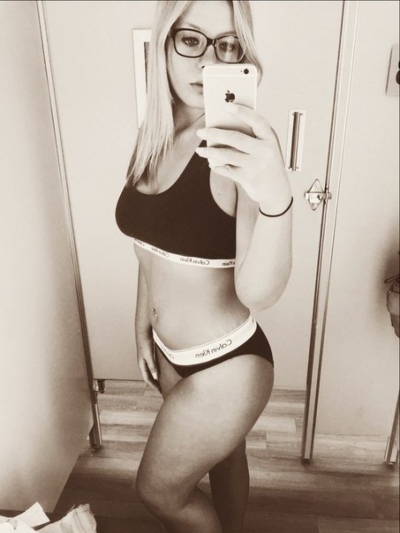 hot blonde teen in bikini