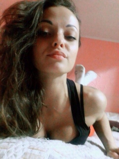 beautiful and sexy teen in bed