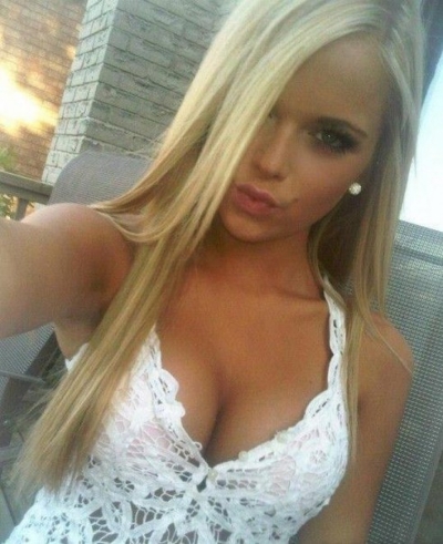 sexy and beautiful blonde teen