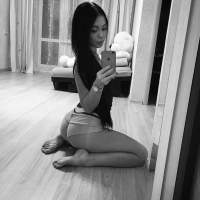 Asian with the hot ass in the shorts
